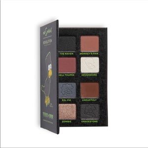 Revolution Makeup x The Simpsons Mini Macabre Shadow Palette Bart The Raven New